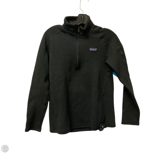 Sweatshirt Collar By Patagonia In Black, Size: M