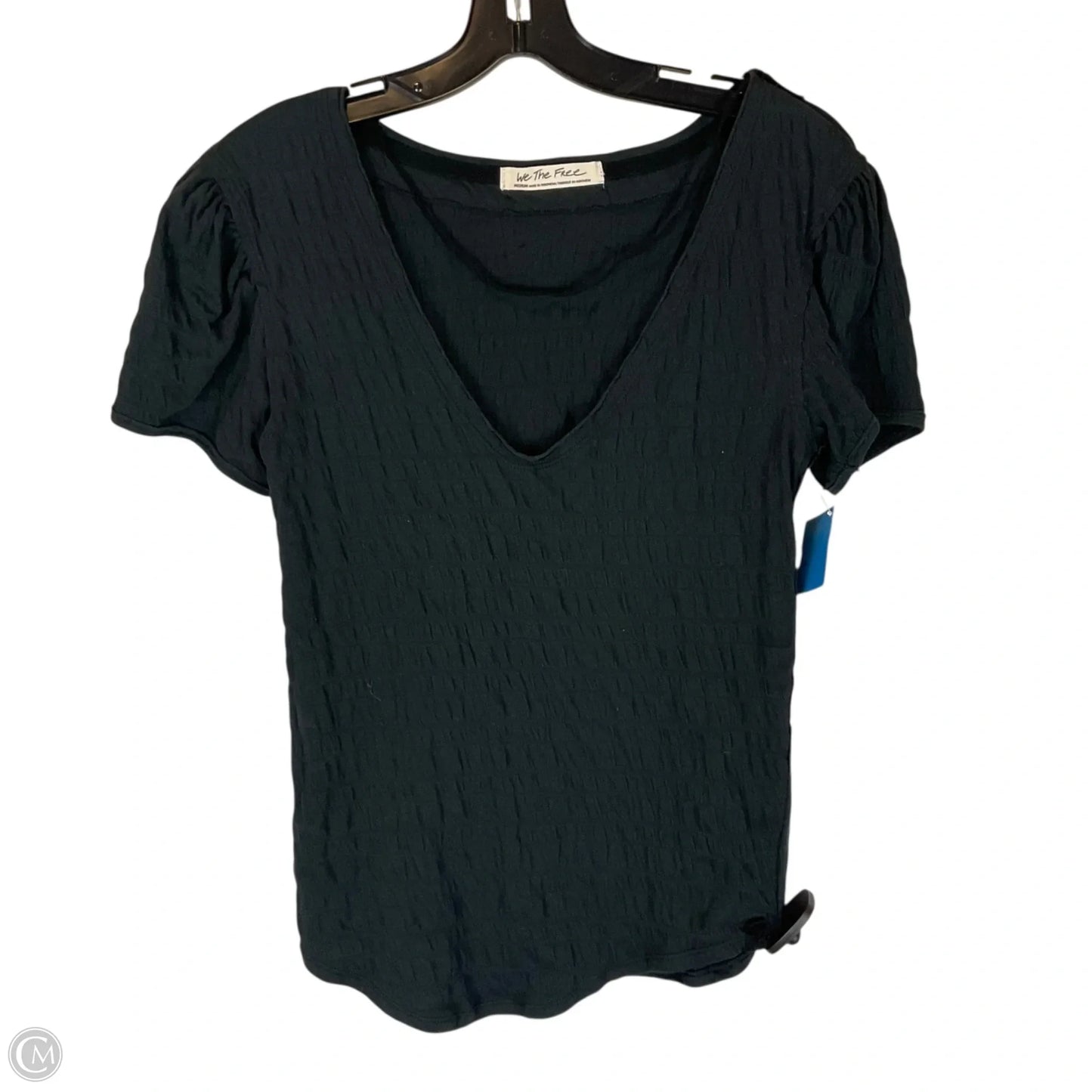 Top Short Sleeve By We The Free In Black, Size: M