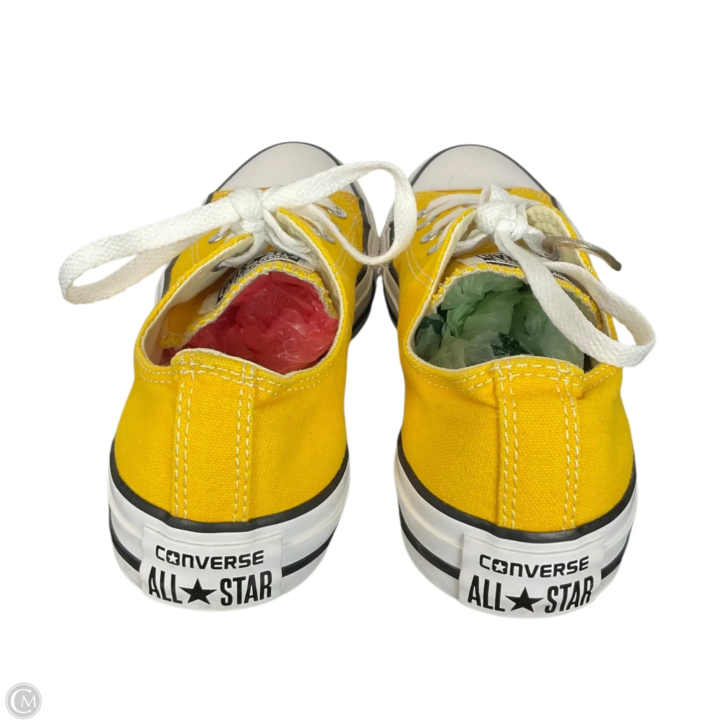 Shoes Athletic By Converse In Yellow, Size: 9
