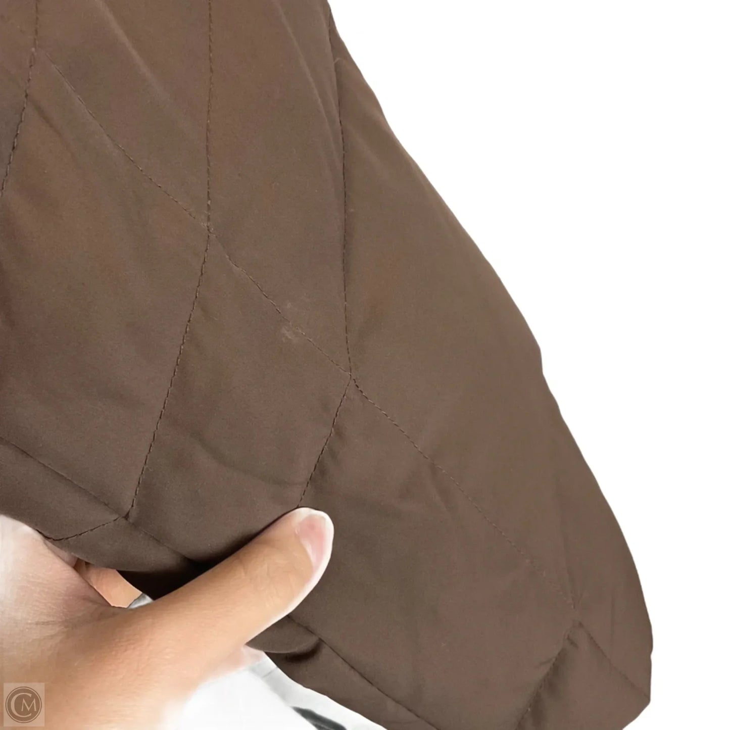 Jacket Puffer & Quilted By New York And Co In Brown, Size: S