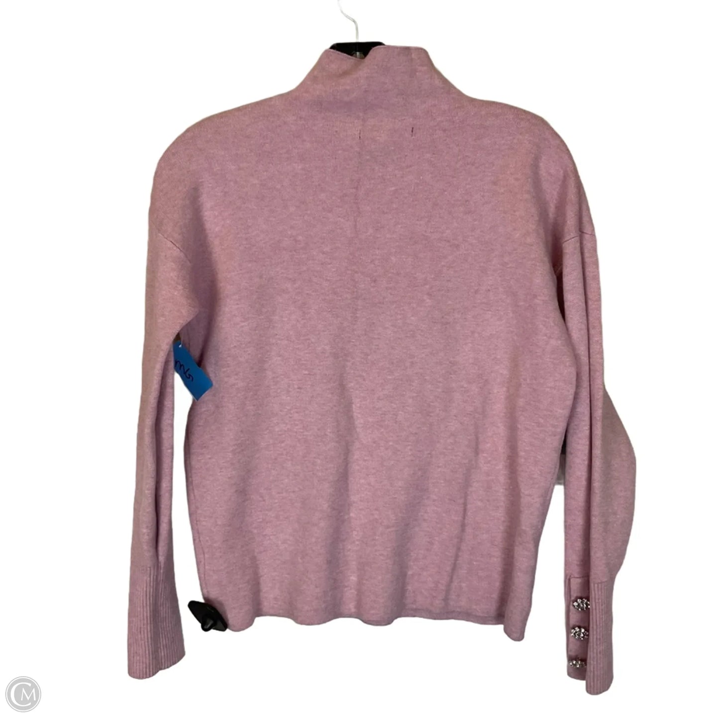 Top Long Sleeve By Tahari In Pink, Size: M