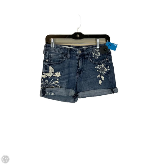 Shorts By Pilcro In Blue Denim, Size: 0