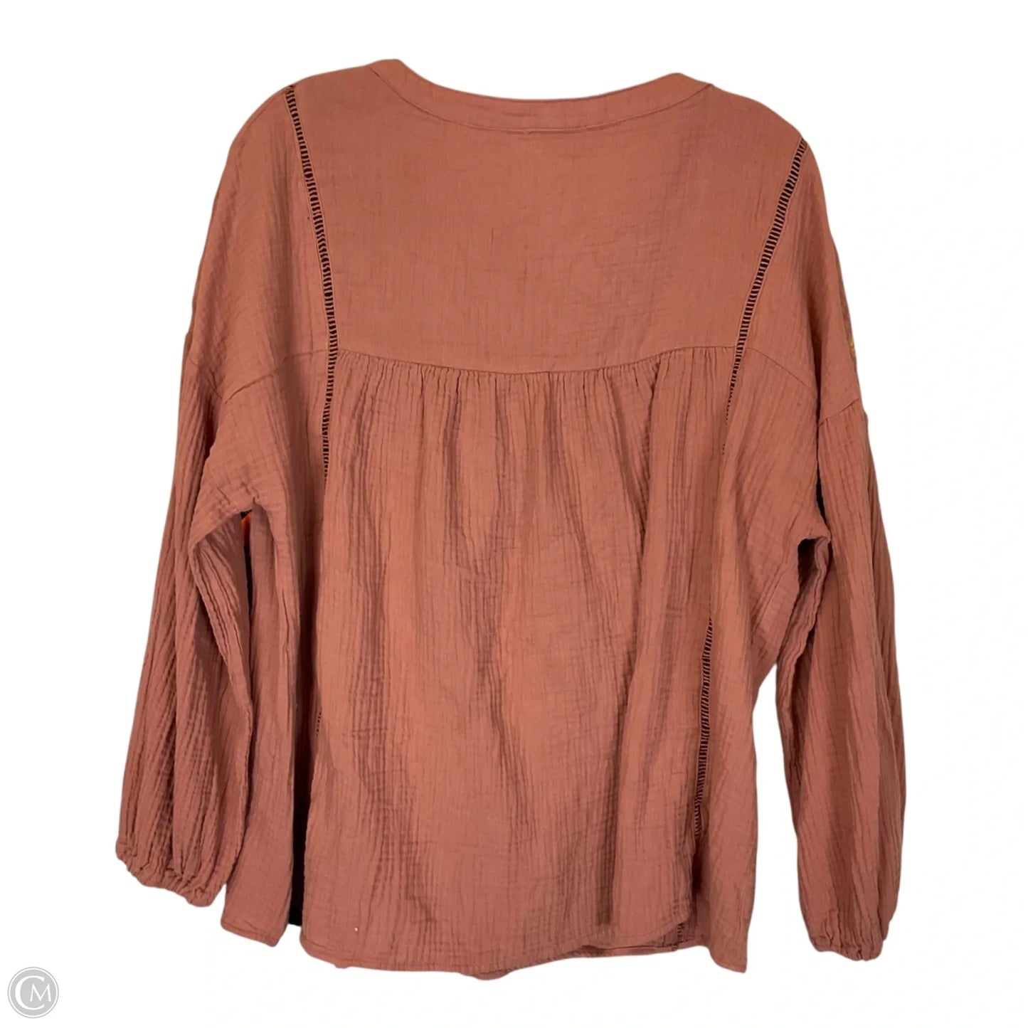 Top Long Sleeve By Jodifl In Pink, Size: L