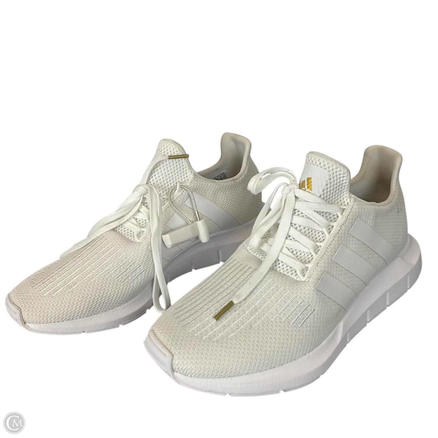 Shoes Athletic By Adidas In White, Size: 9.5