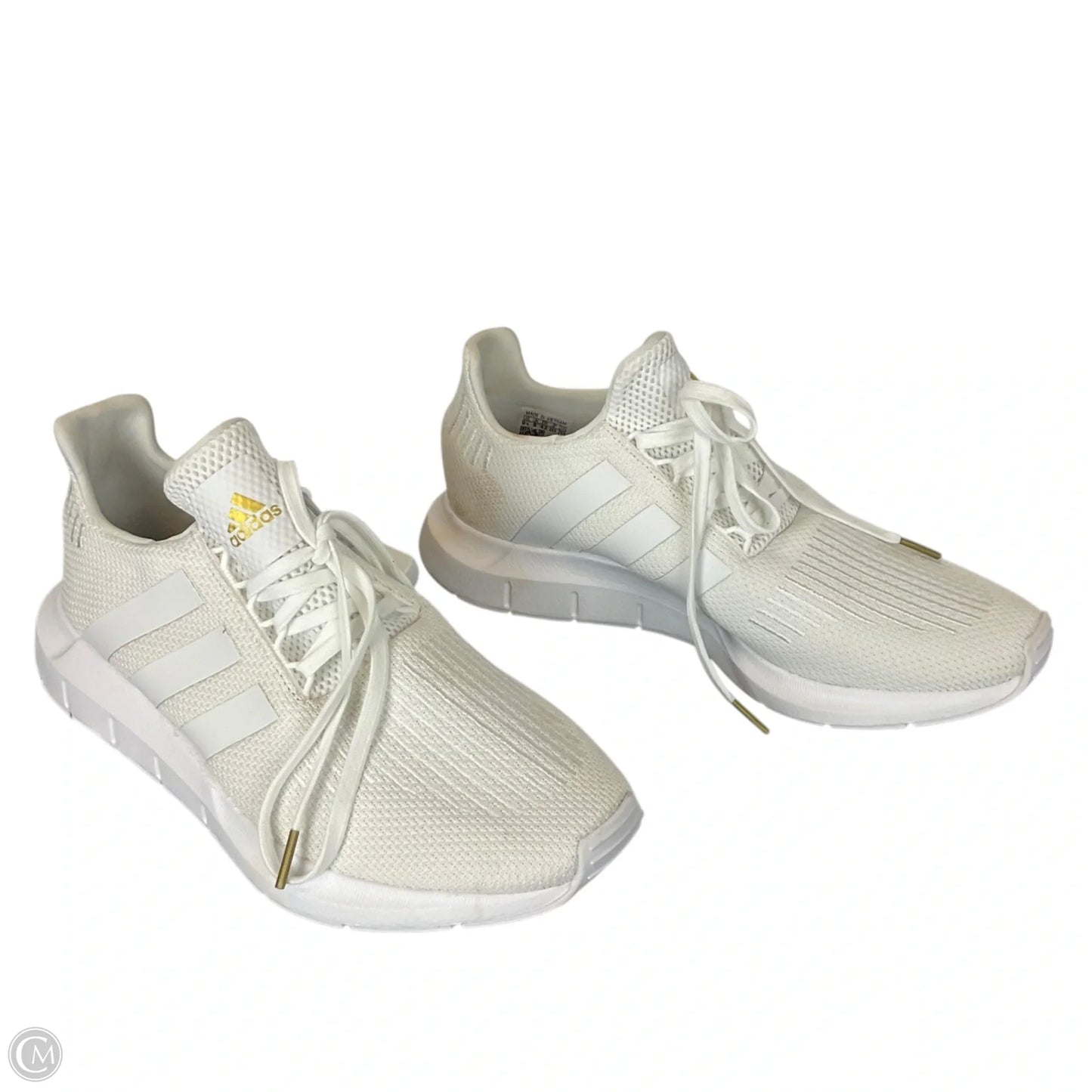 Shoes Athletic By Adidas In White, Size: 9.5