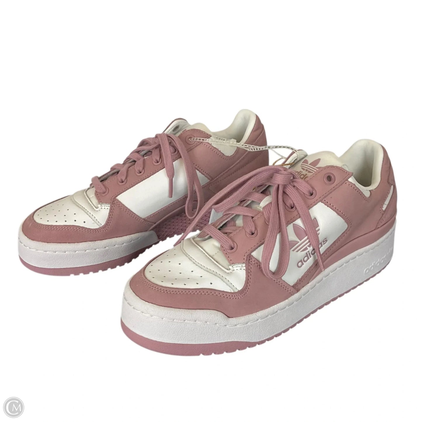 Shoes Athletic By Adidas In Pink & White, Size: 9.5
