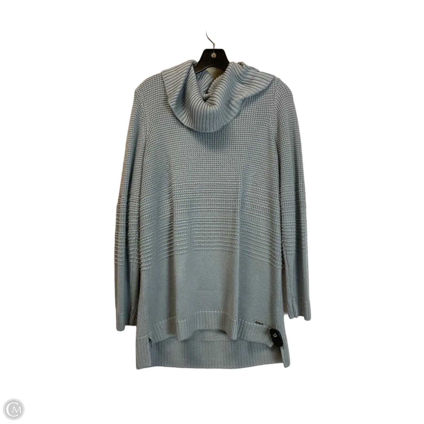 Sweater By Calvin Klein In Blue, Size: L
