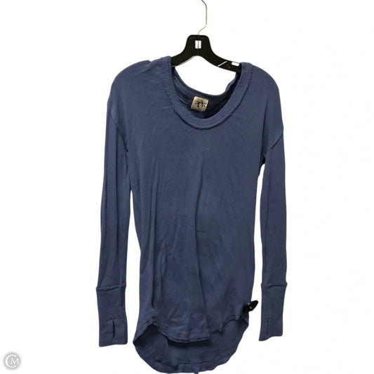 Tunic Long Sleeve By We The Free In Blue, Size: Xs