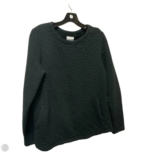 Sweatshirt Crewneck By Columbia In Black, Size: L