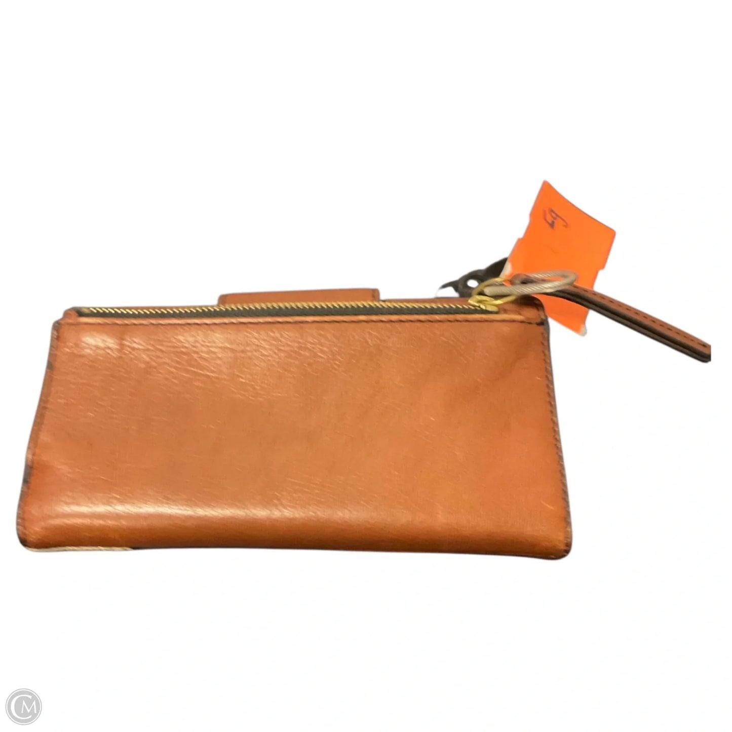 Wallet Leather By Fossil, Size: Medium