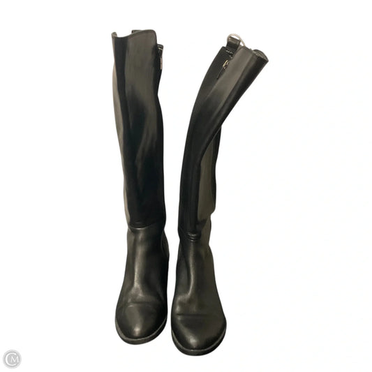 Boots Leather By Marc Fisher In Black, Size: 8.5