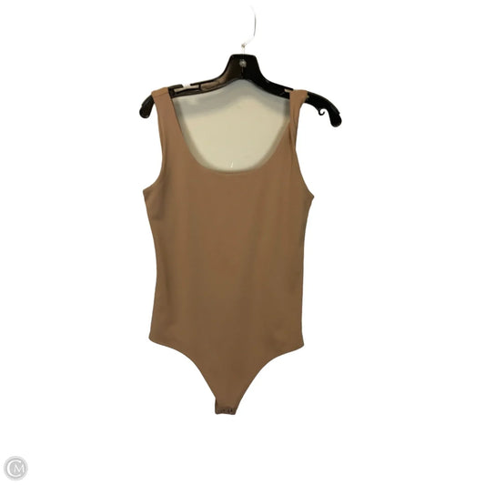 Bodysuit By Express In Tan, Size: M