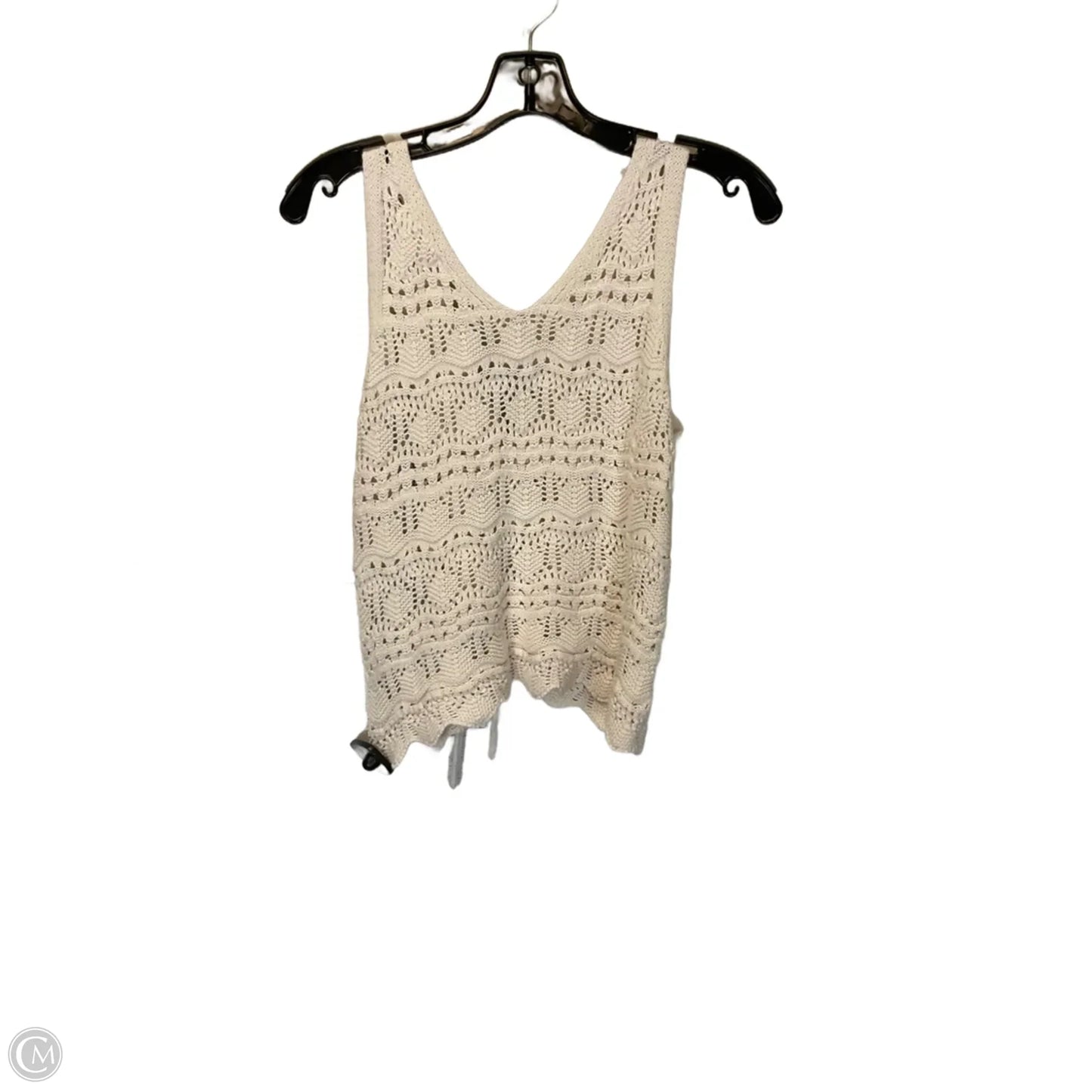 Top Sleeveless By Jessica Simpson In Cream, Size: S