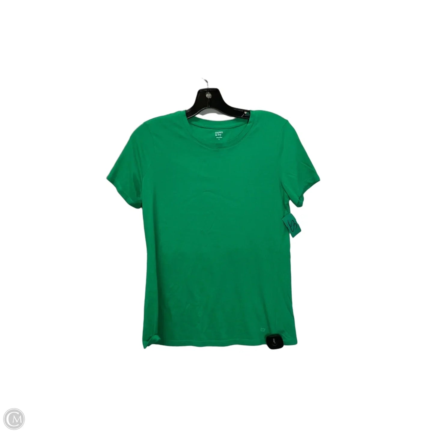 Top Short Sleeve Basic By Crown And Ivy In Green, Size: S