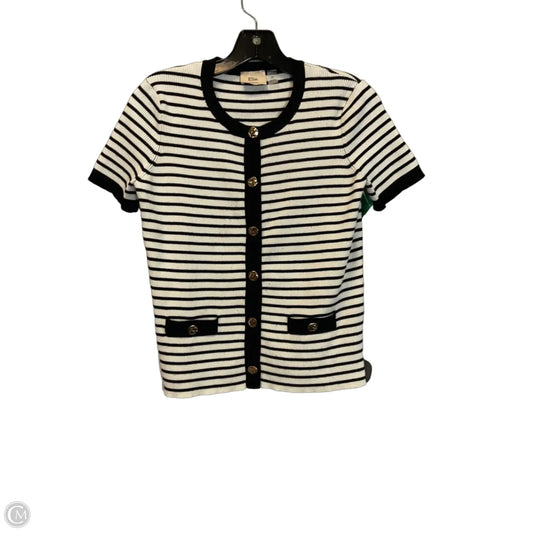 Top Short Sleeve By Elie Tahari In Striped Pattern, Size: S