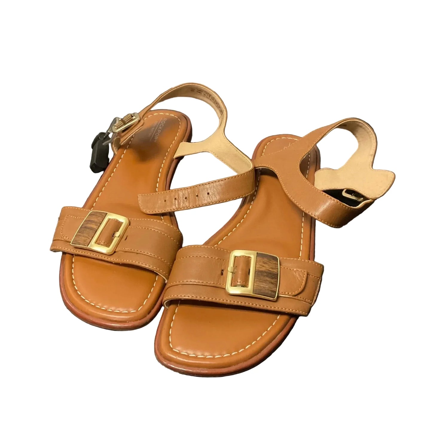 Sandals Flats By Universal Thread In Tan, Size: 11
