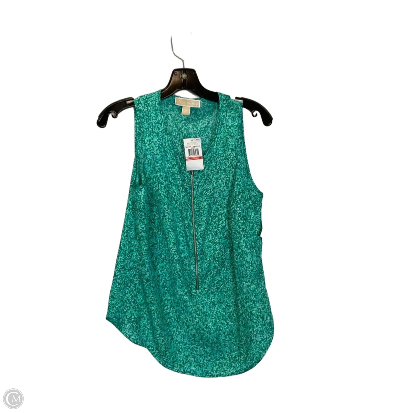 Top Sleeveless Basic By Michael By Michael Kors In Green, Size: Xs
