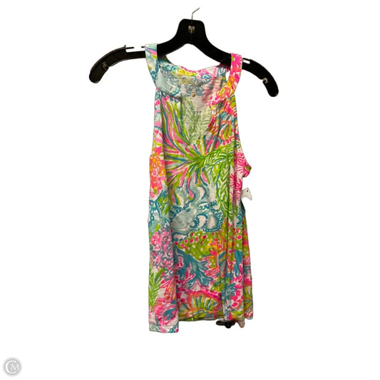Top Sleeveless Designer By Lilly Pulitzer In Multi-colored, Size: S