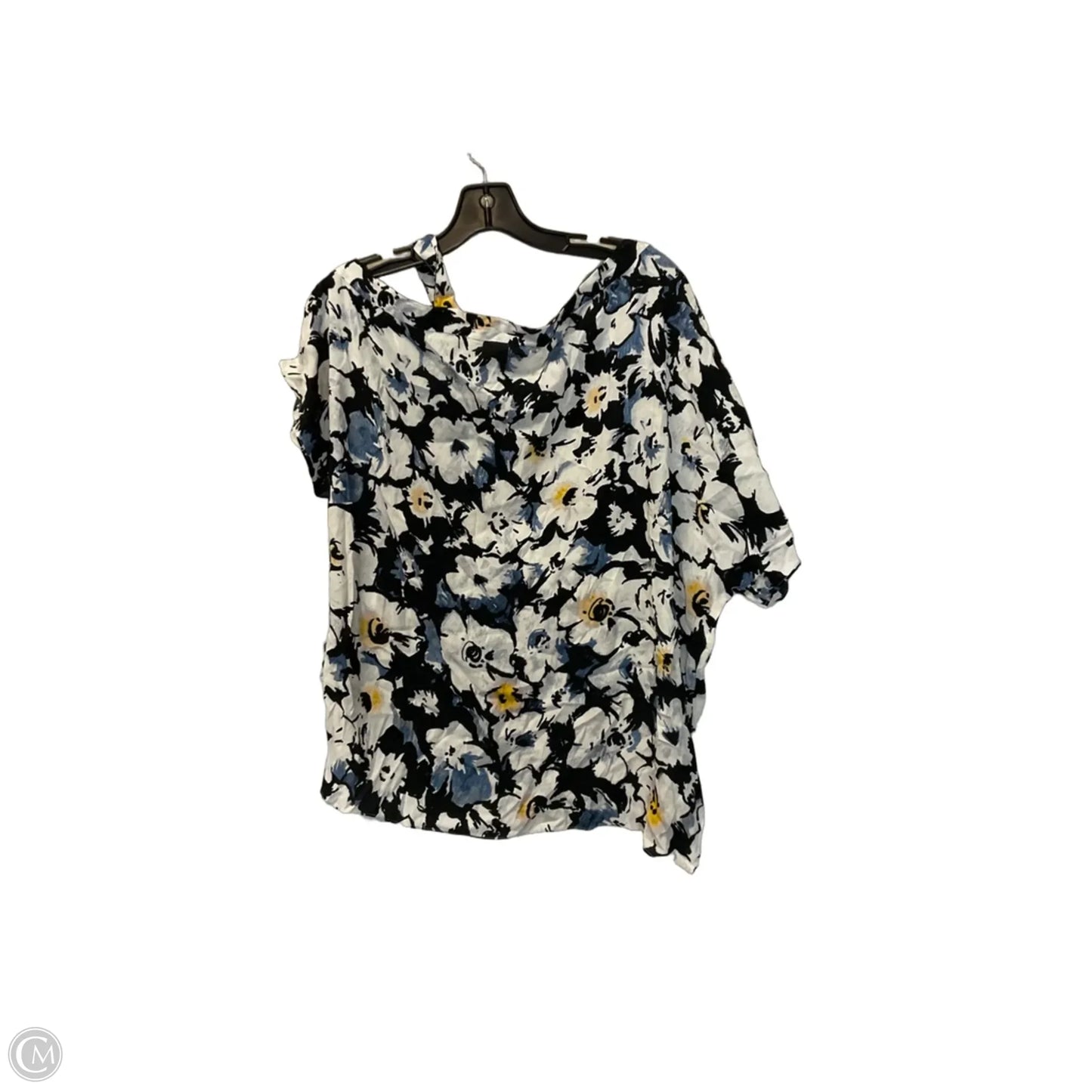 Top Short Sleeve By 1.state In Floral Print, Size: M