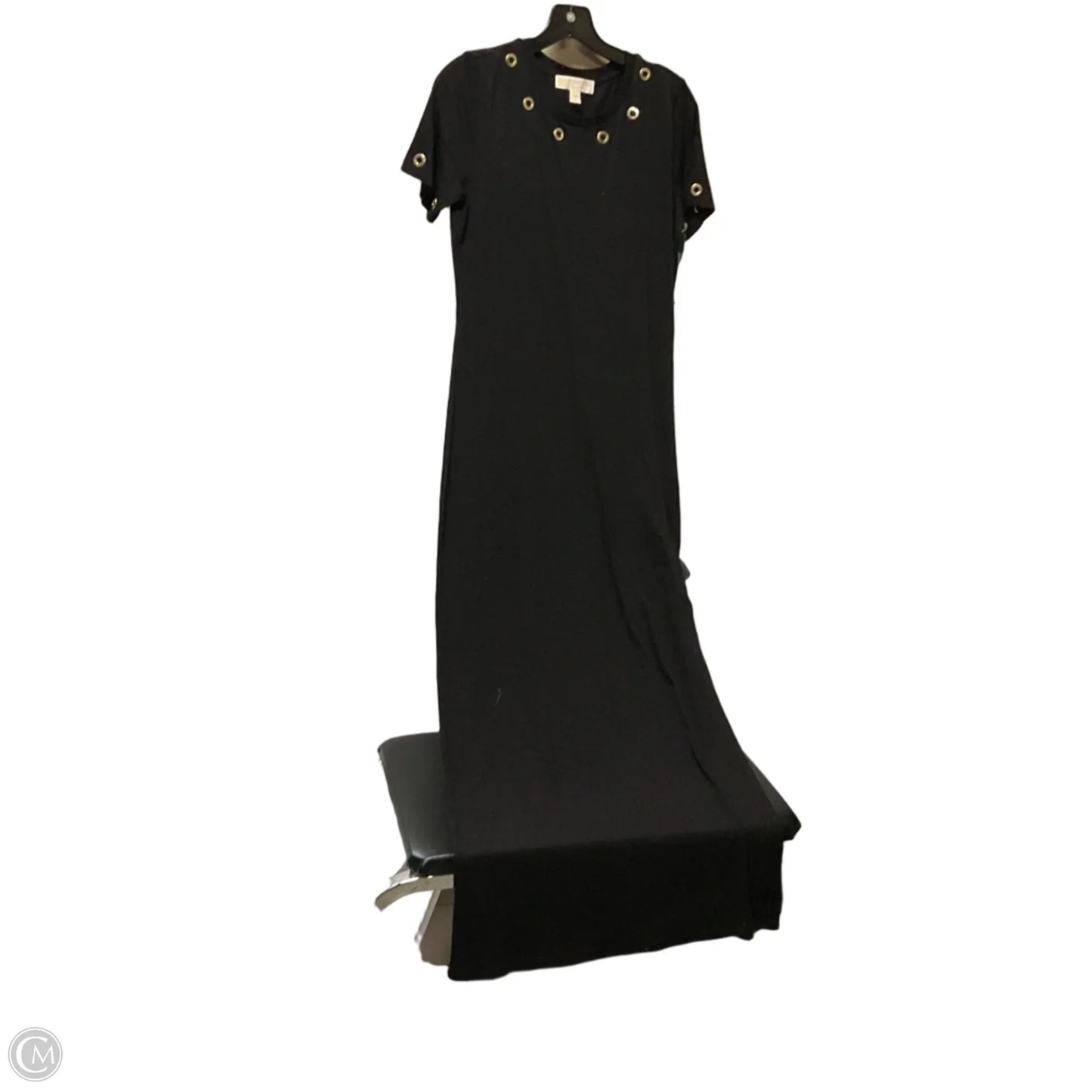 Dress Casual Maxi By Michael By Michael Kors In Black, Size: M