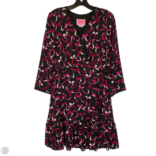 Dress Designer By Kate Spade In Black & Pink, Size: 6