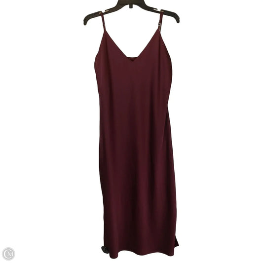 Dress Party Midi By Gianni Bini In Maroon, Size: 12