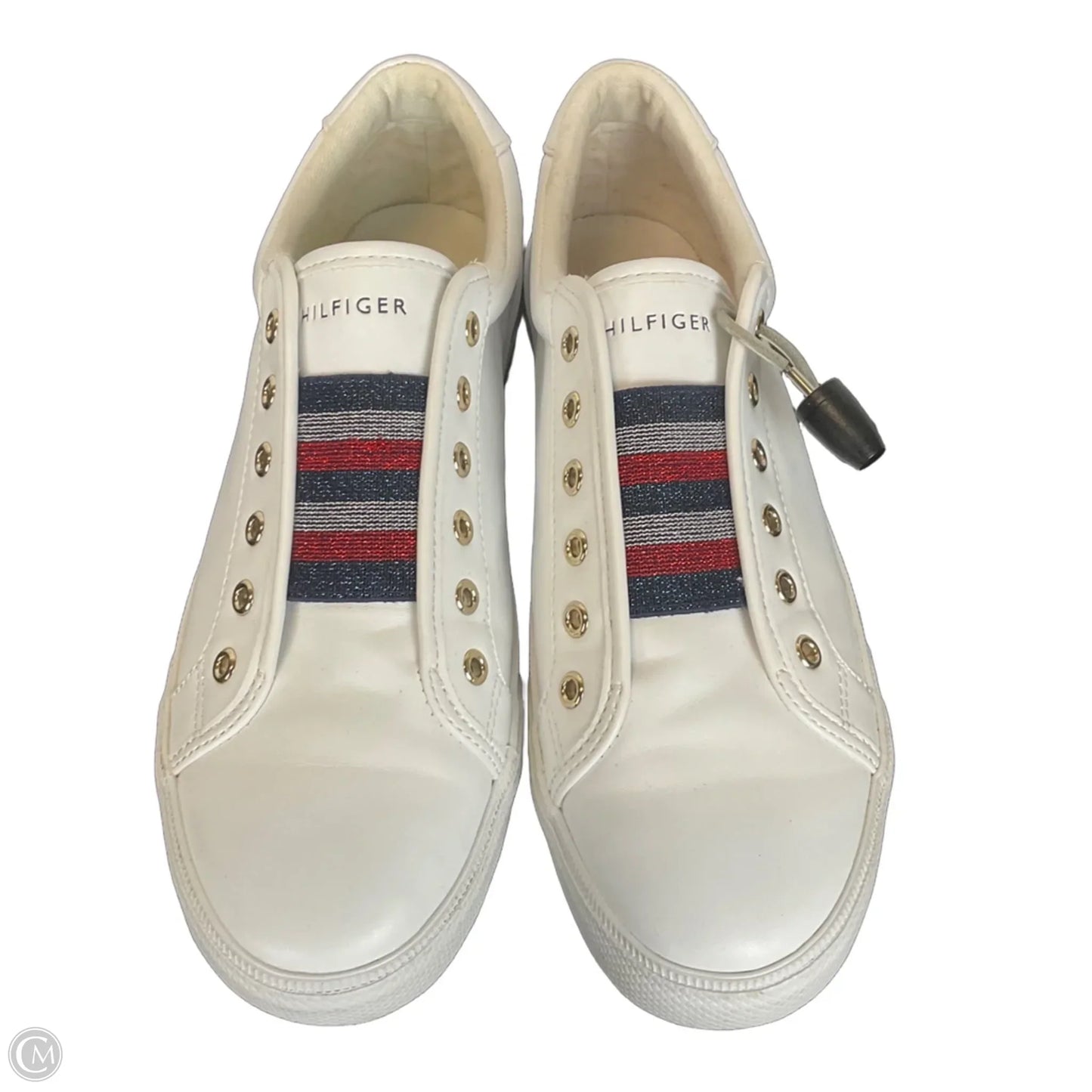 Shoes Sneakers By Tommy Hilfiger In White, Size: 9.5