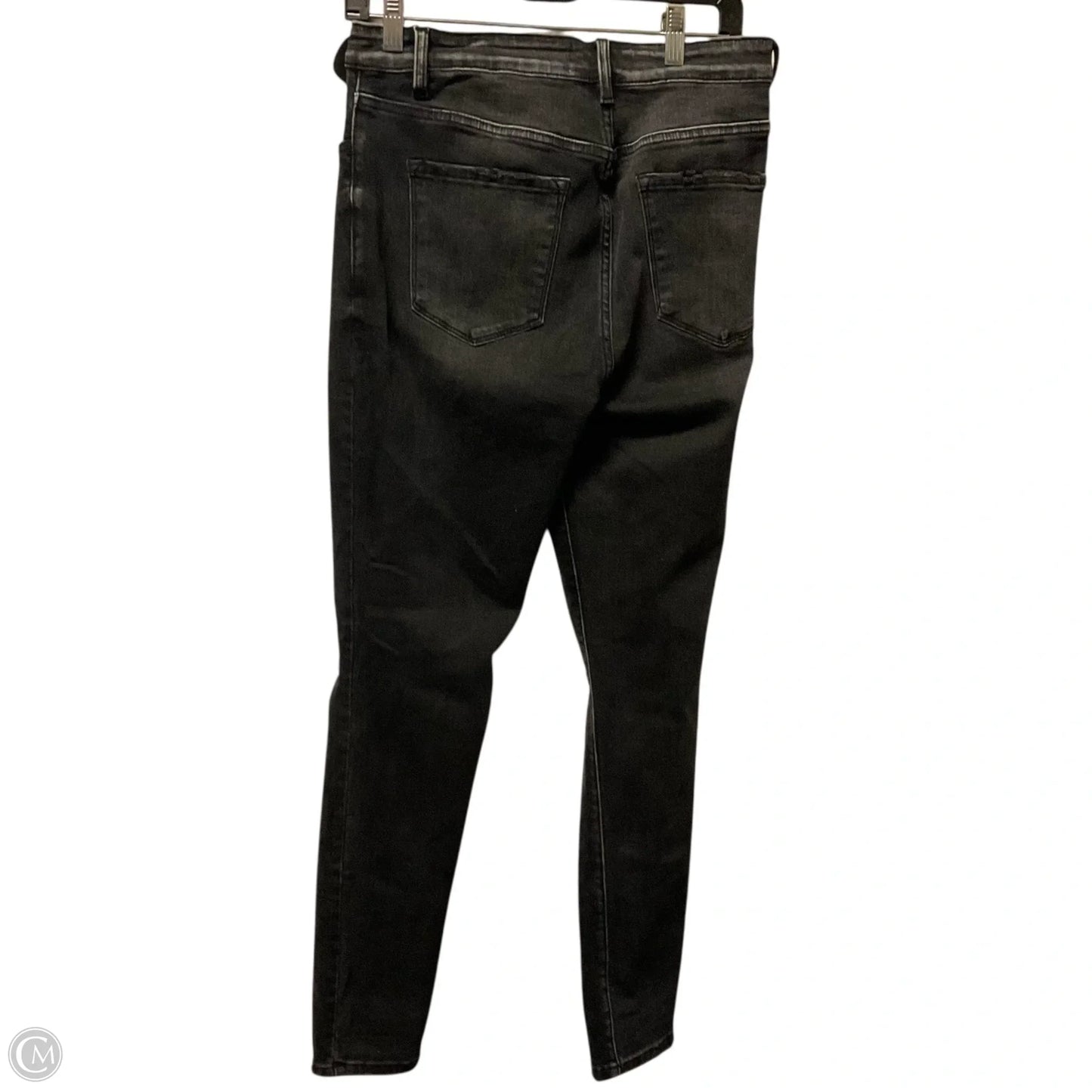 Jeans Skinny By Vervet In Black Denim, Size: 8