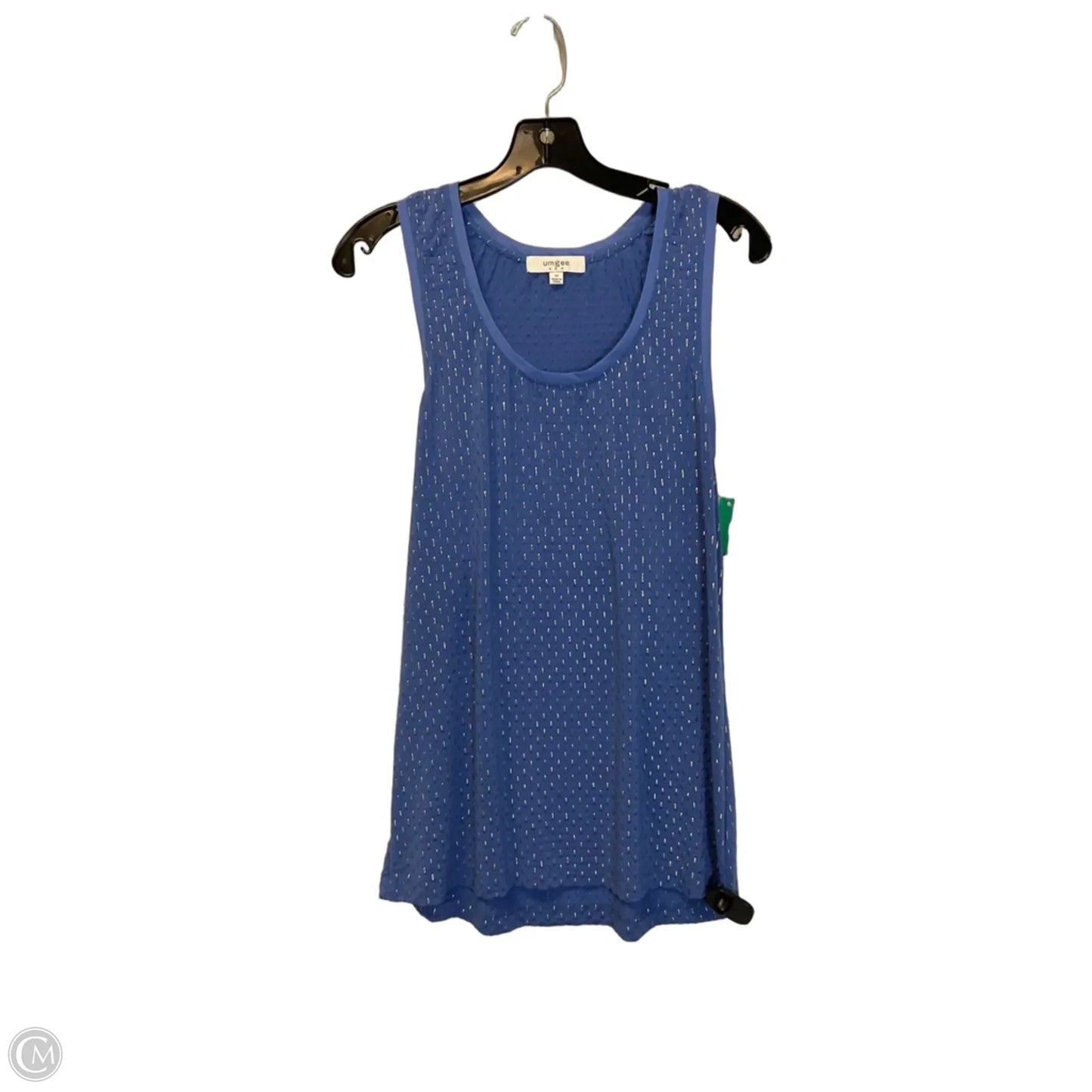 Top Sleeveless Basic By Umgee In Blue, Size: M
