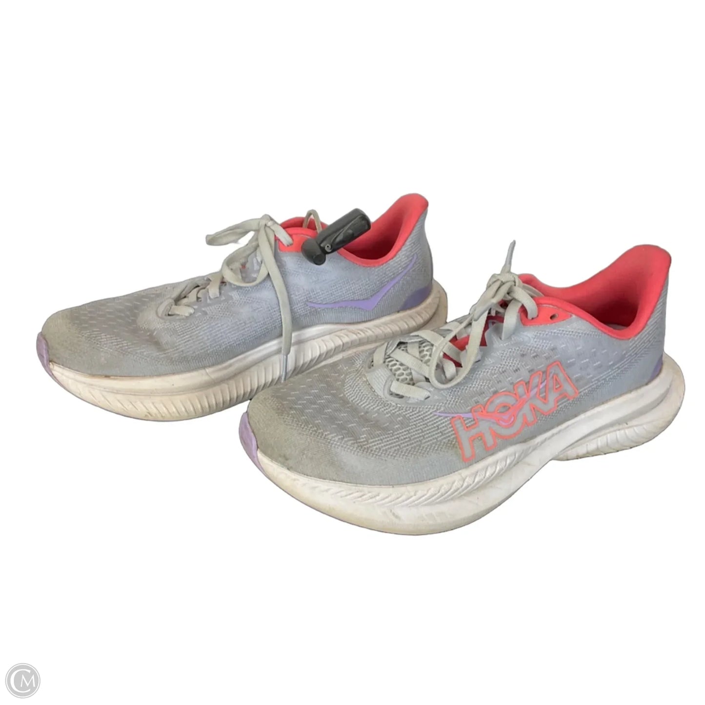Shoes Athletic By Hoka In Grey, Size: 7.5