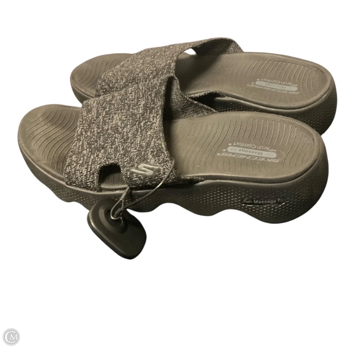 Sandals Sport By Skechers In Black, Size: 6