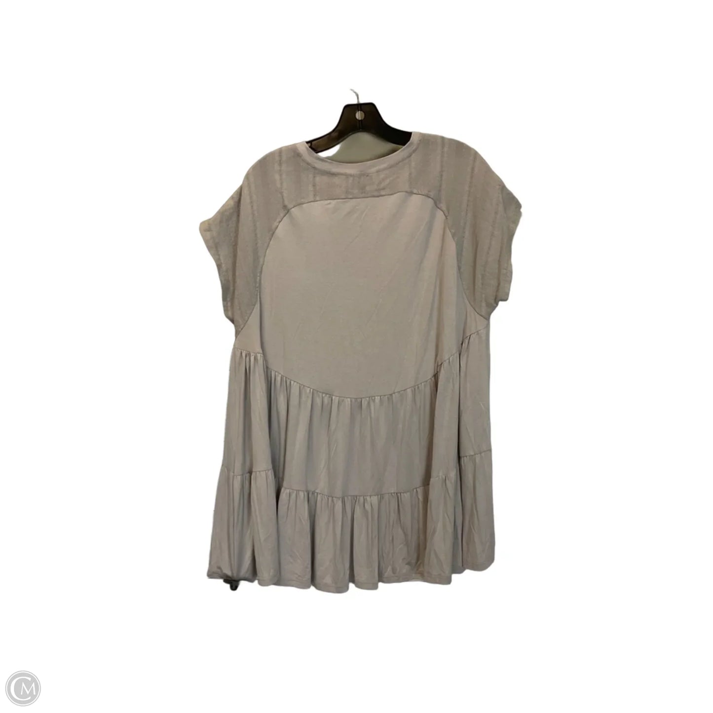 Top Short Sleeve By Gigio In Grey, Size: S