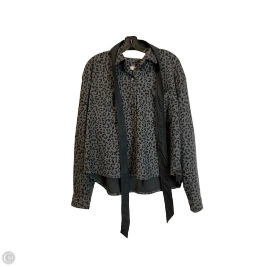 Jacket Other By Beachlunchlounge In Black & Grey, Size: Xl