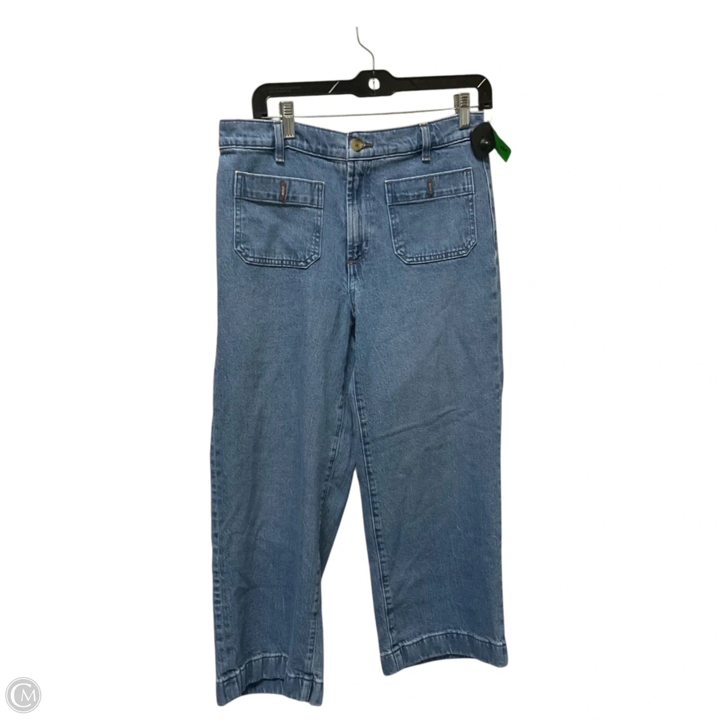 Jeans Wide Leg By Loft In Blue Denim, Size: 6