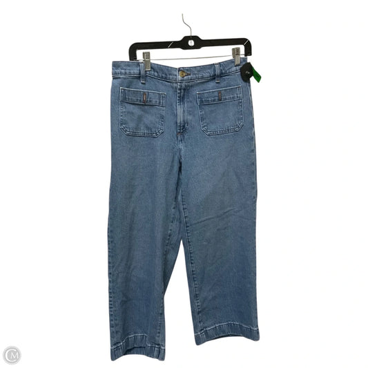 Jeans Wide Leg By Loft In Blue Denim, Size: 6