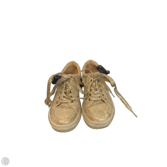 Shoes Sneakers By Corkys In Gold, Size: 7