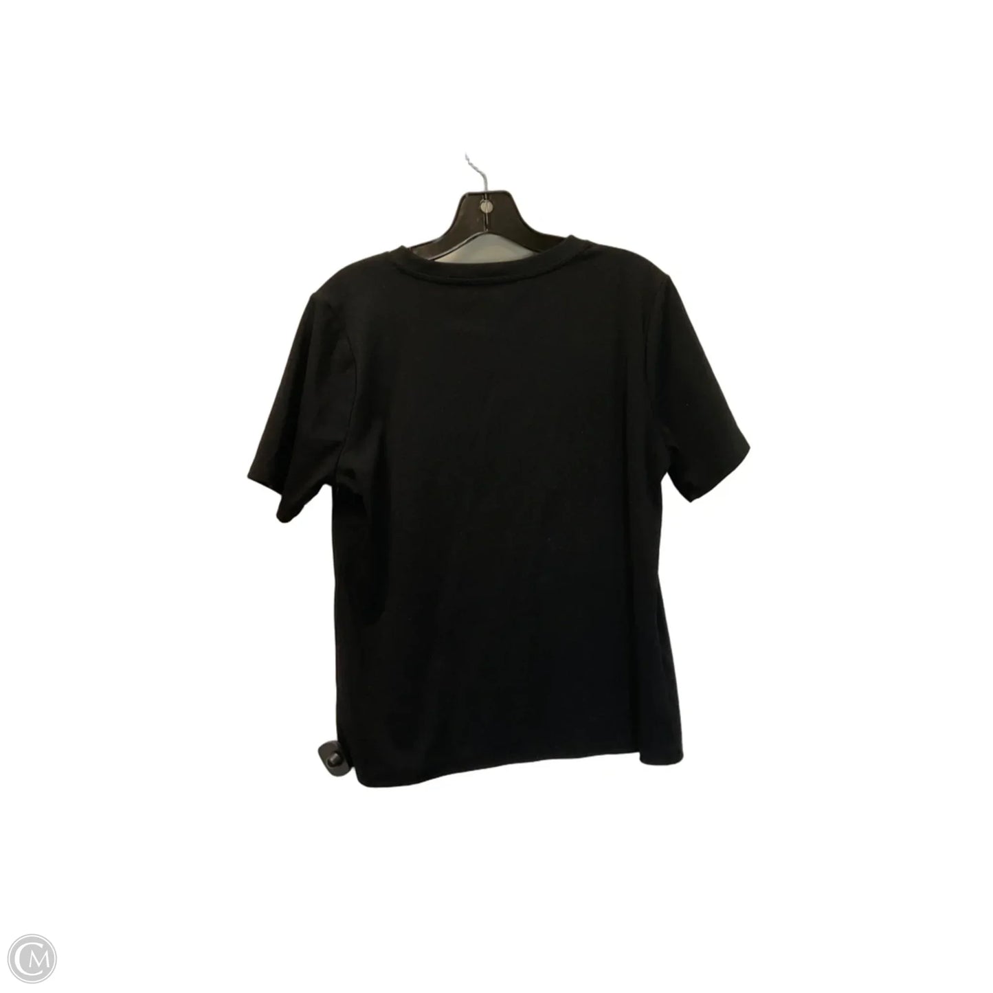 Top Short Sleeve By Michael By Michael Kors In Black, Size: L