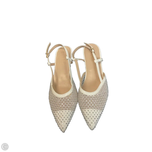 Shoes Heels Kitten By Nicole By Nicole Miller In White, Size: 8.5