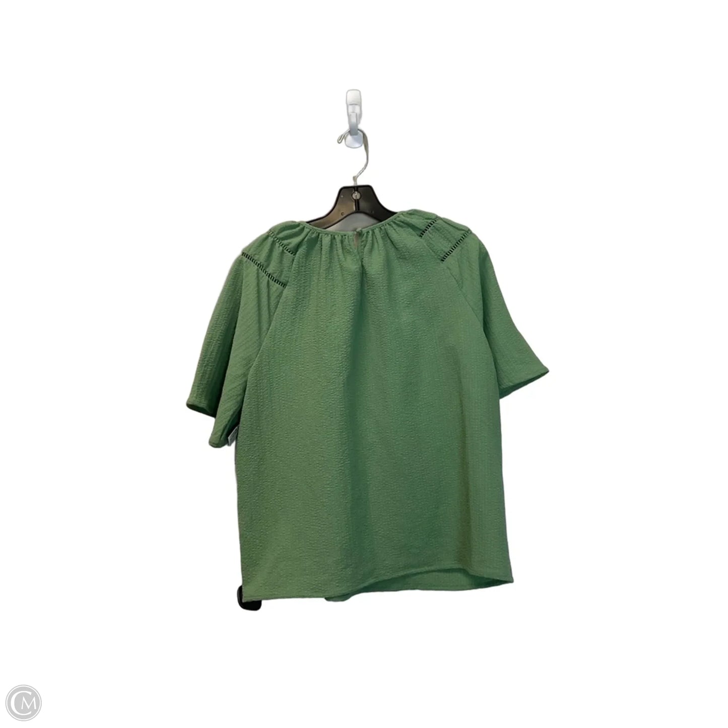 Top Short Sleeve By Zac And Rachel In Green, Size: S