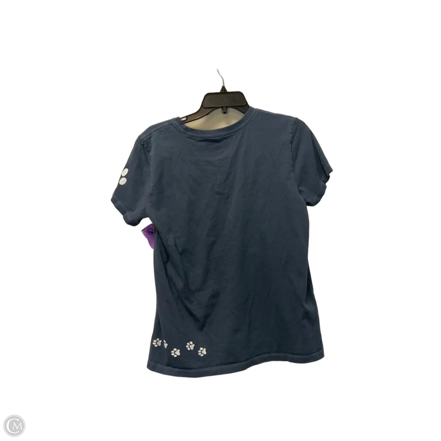 Top Short Sleeve Basic By Life Is Good In Blue, Size: L