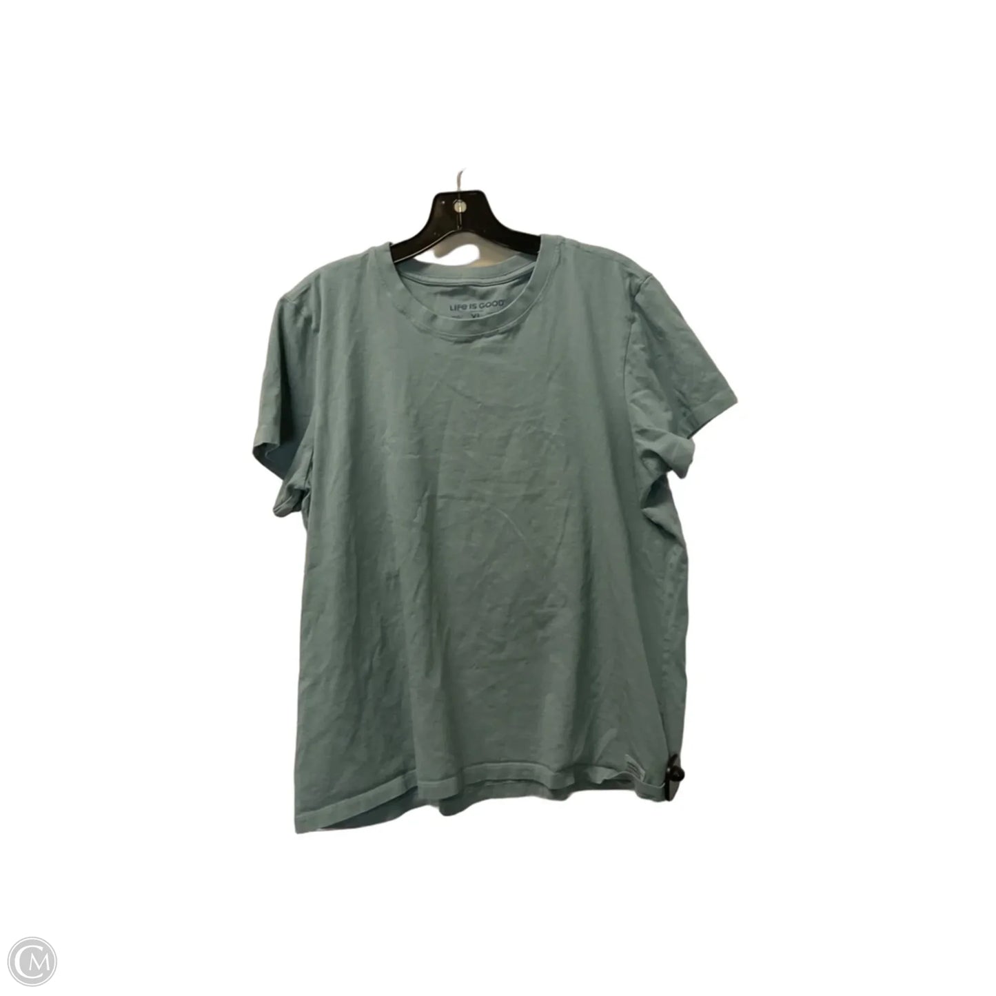 Top Short Sleeve Basic By Life Is Good In Green, Size: Xl