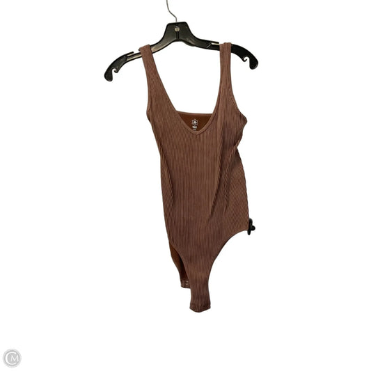Bodysuit By Aura In Brown, Size: Xl