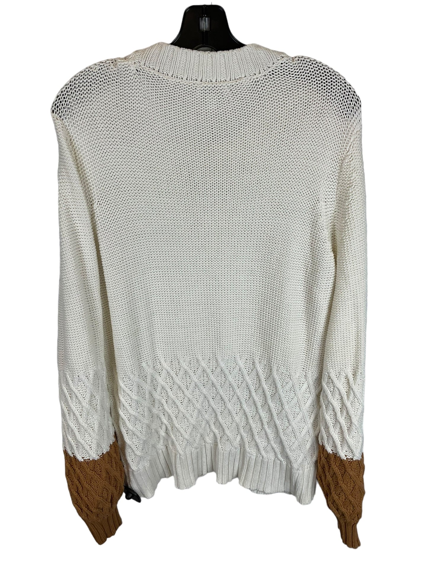 Sweater By Crown And Ivy In Cream, Size: Xl