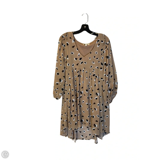 Dress Casual Midi By Umgee In Brown, Size: Xl