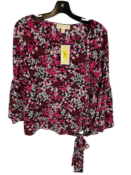 Top Long Sleeve By Michael By Michael Kors In Pink, Size: S