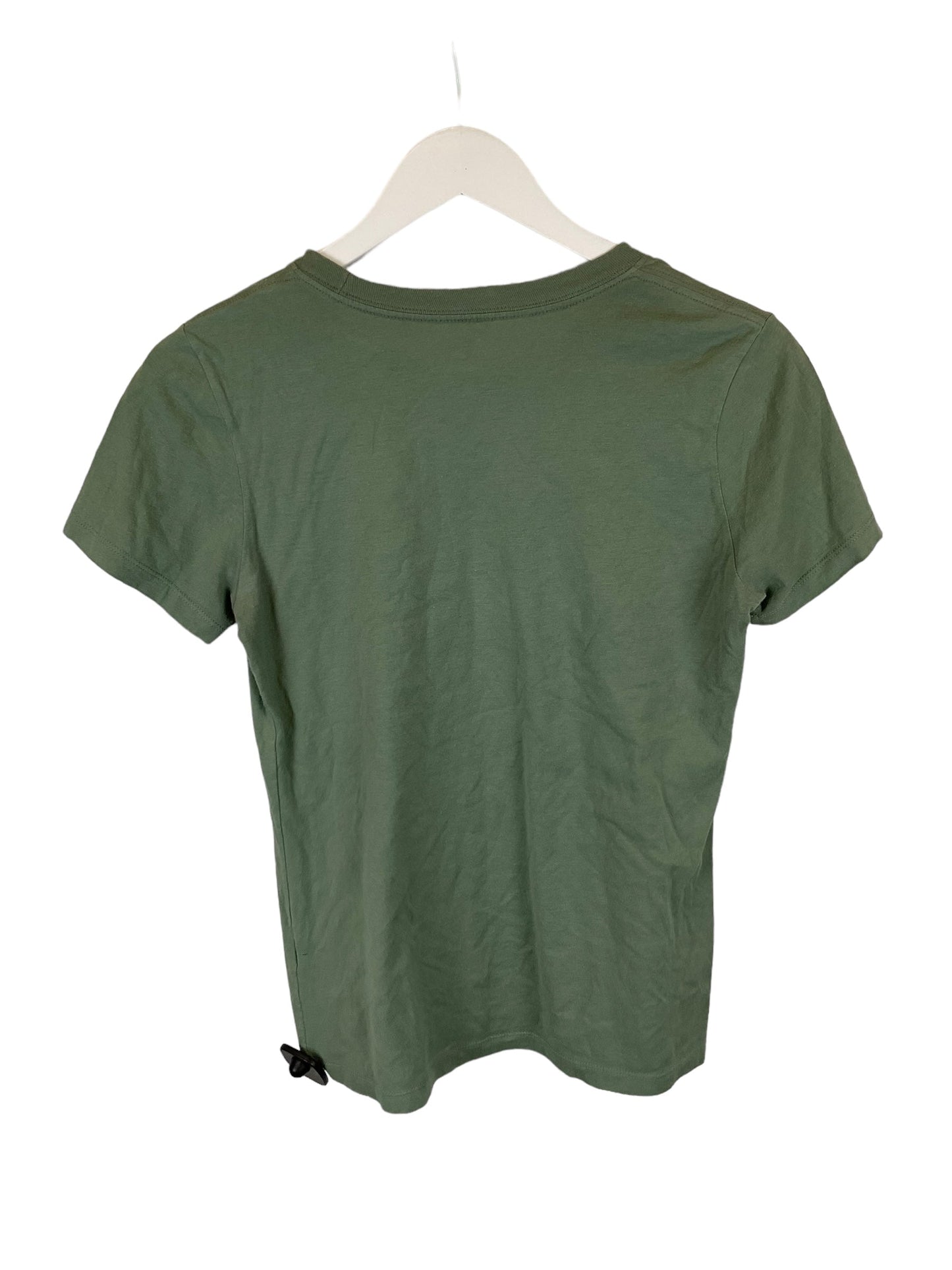 Green Top Short Sleeve Nike, Size Xs