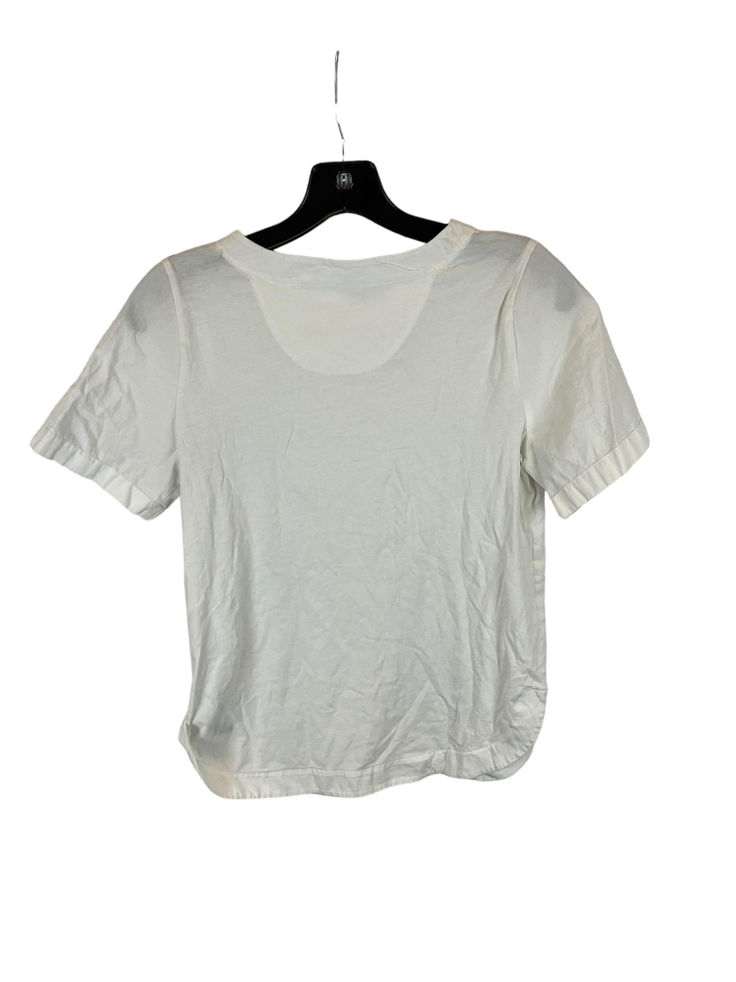 White Top Short Sleeve Maeve, Size S