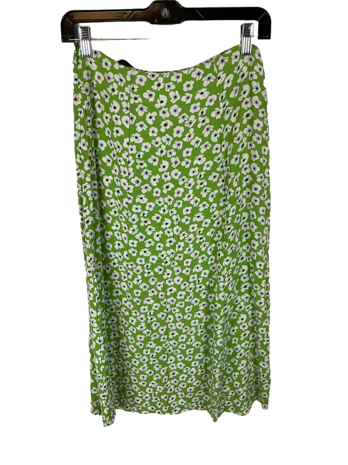 Green Skirt Midi Maeve, Size 4