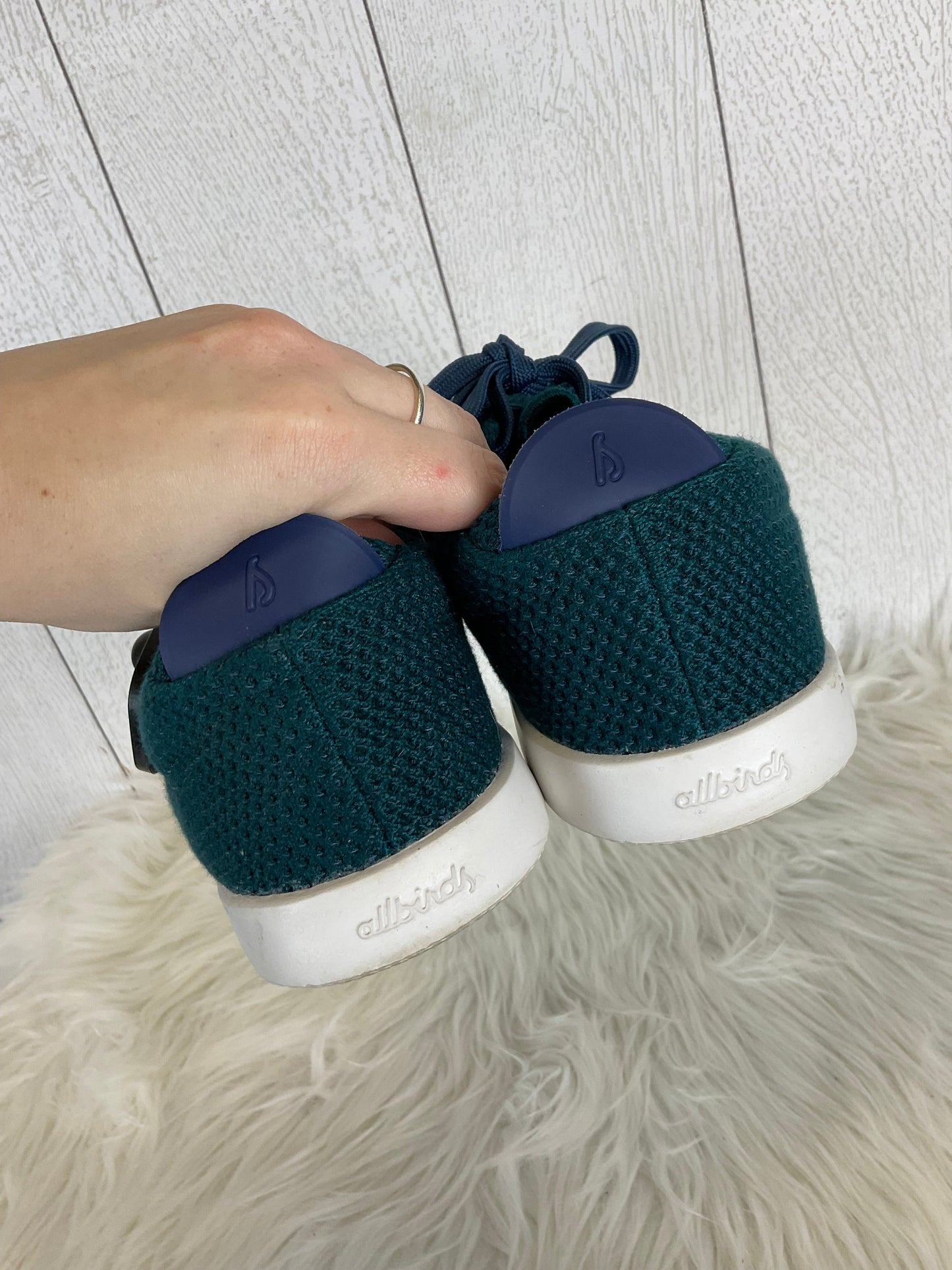 Shoes Sneakers By Allbirds In Blue, Size: 8