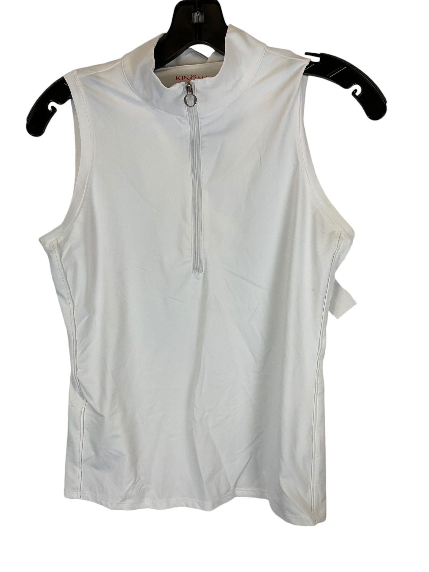 Athletic Tank Top By Clothes Mentor In White, Size: Xs